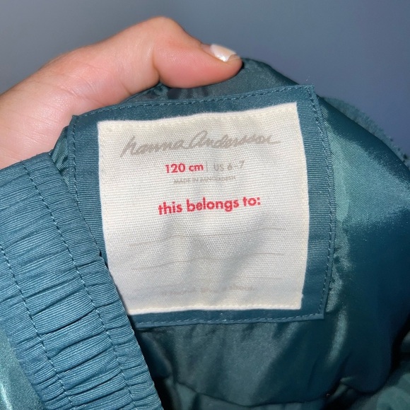 Hanna Andersson Blue Snowsuit Unisex Kids' Outerwear 6-7 years - Picture 5 of 14